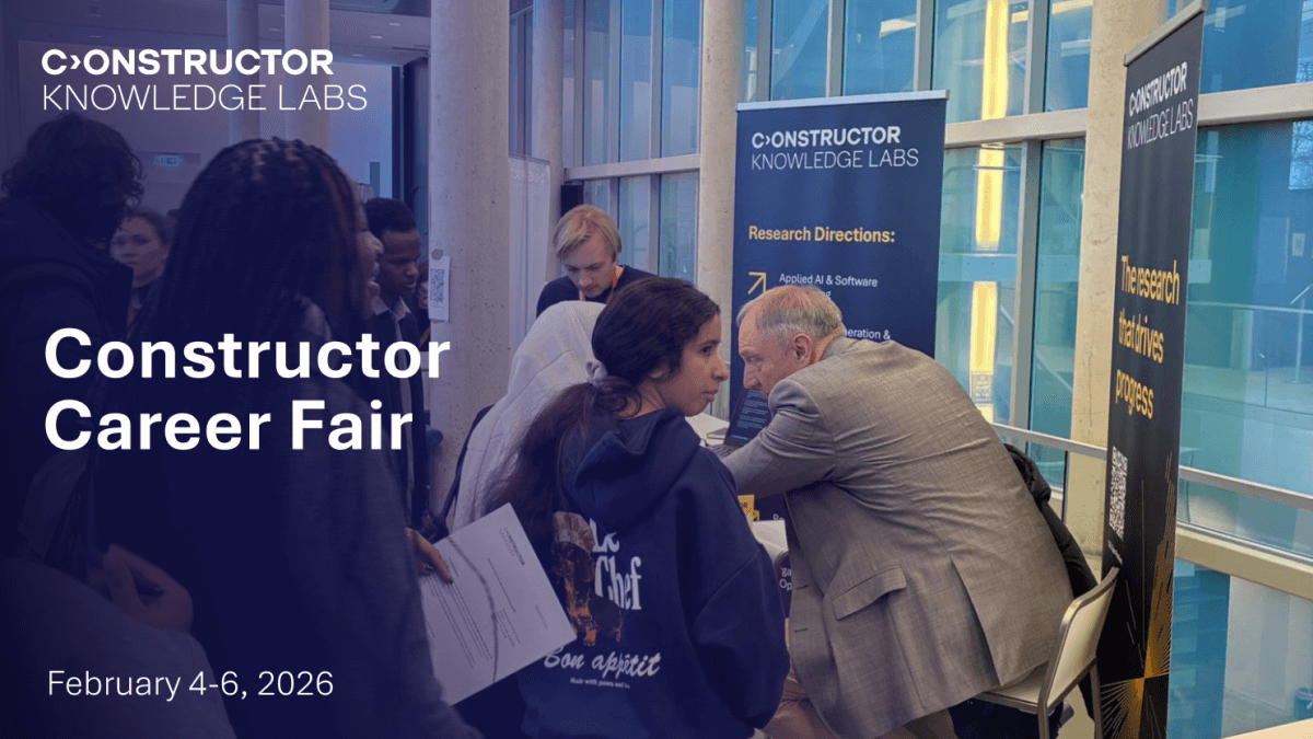 Constructor Knowledge Labs at Constructor Career Fair 2026