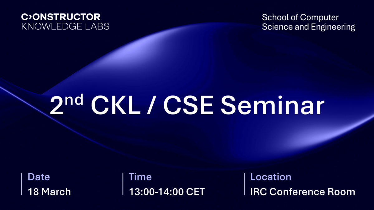 CKL-CSE Seminar Series